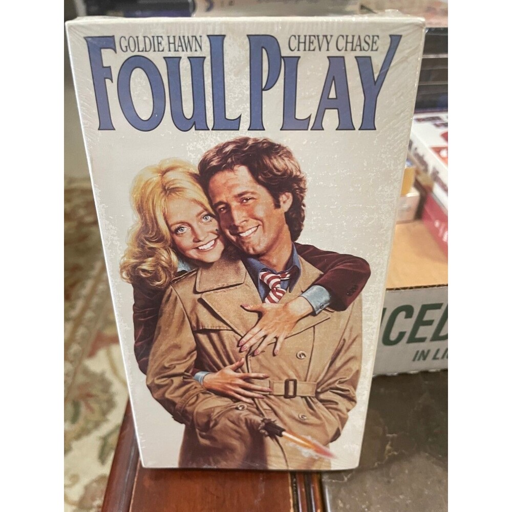 Foul Play (VHS, 1990) Chevy Chase, Goldie Hawn